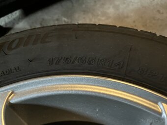 Letne pneu BRIDGESTONE TURANZA T005 175/65 R 14 + Alu disky - 5