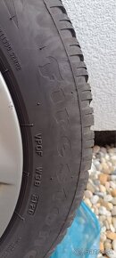 BMW alu disky 5x112 205/55 r16 zimné. - 5