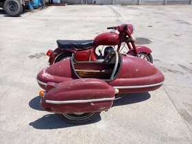 Jawa 350 s postrannym vozikom - 5