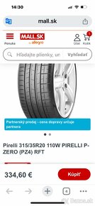 Pneu PIRELLI 315/35R20 P zero - 5