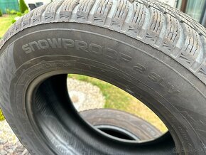 Zimné 4ks pneu NOKIAN 265/60 R18 - 80% STAV - 5