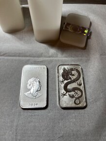 Dollar 2019 1 oz Dragon Rectangular - 5