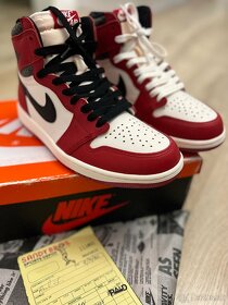 Nike jordan 1 lost & found veľ. 41 26cm NOVÉ NENOSENÉ - 5