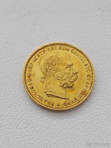 Mince zlate 10 a 20 koruny F.J. - 5