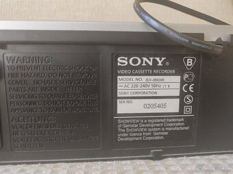 Videorekorder SONY SLV-SE820 - 5