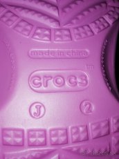 ružové Crocs Hello Kitty. veľkosť 33 až 34 - 5