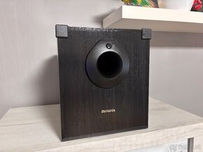 Reproduktory . Center, subwoofer - 5