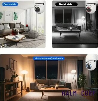 (IHNEĎ) WIFI Bezpečnostná Kamera + 64gb SD karta - 5