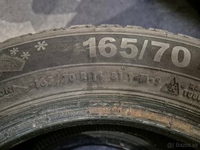 165/70 r14 zimné 2 ks SEMPERIT dezén 7,7 DOT2021 - 5