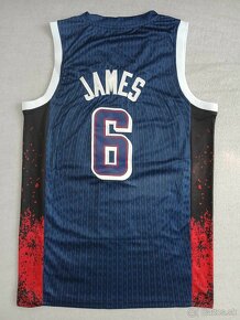 Basketbalový dres LeBron James USA - 5