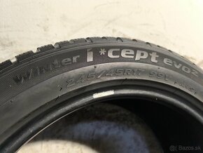 245/45 R17 Zimné pneumatiky Hankook Winter Icept Evo 2 kusy - 5