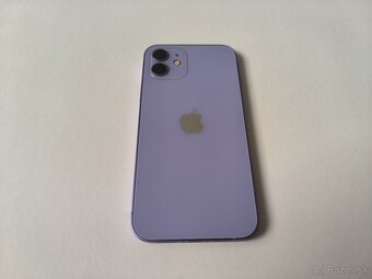 apple iphone 12 128gb Purple / Batéria 100% - 5