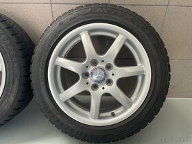 Disky Mercedes 7 J x 16 + pneumatiky 205/55 R16  zimne - 5