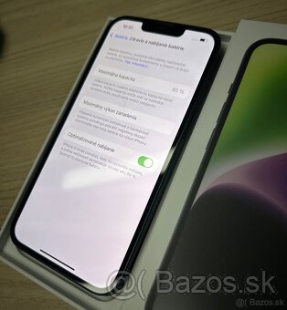 iPhone 14 128GB midnight - pekný stav - 5