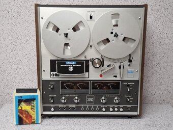 AKAI X-1800D-SS / CARTRIDGE 8-TRACK / REEL TO REEL RECORDER - 5