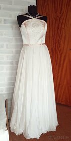 Boho svadobné šaty vo vintage štýle - 5