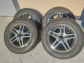 Elektrony s pneu Dunlop 235/65/R17,alu disky Mercedes ML - 5