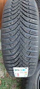 Plechové disky Opel 5x105 a zimné Hankook 195/65 R15 - 5