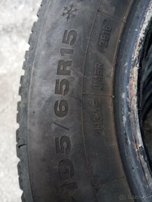 Zimné 195/65 R15 DUNLOP - 5