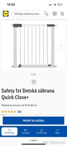 Safety 1st Detská zábrana Quick Close+ - 5