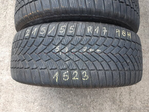 215/55 R17  -zimné Bridgestone - 5