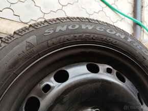 Sada diskov 5X100 6JX15 ET 43 zimne pneu.185/55R15 - 5