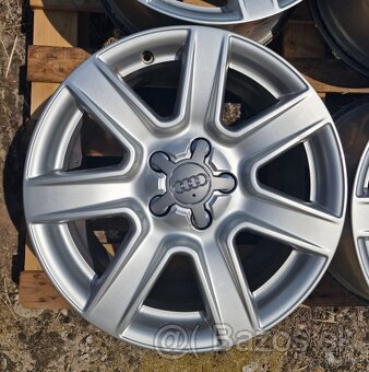 ORIGINÁL AUDI HLINÍKOVÉ DISKY 5x112 R17 - 5