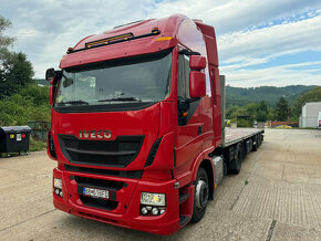 Súprava ťahač Iveco Stralis s plato návesom - 5