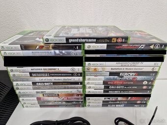 XBOX 360 E 500GB herná konzola + 2 ovládače + 25 hier - 5