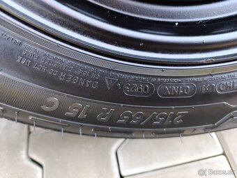 5x160 R15 + letné 215/65 r15C, Transit, Custom - 5