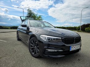BMW rad 5 Touring 520 xD , G 31, Luxury - 8.st.AT- ťažné-4x4 - 5