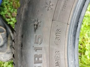 2 x Zimné 195/65 R15 DUNLOP - 5