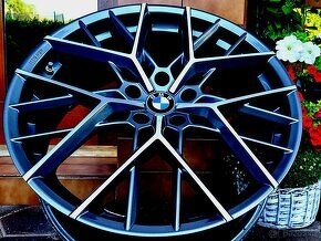 alu R21 5x120, bicolor, BMW 5, F10, F11 /+X3, X4.../ + pneu - 5