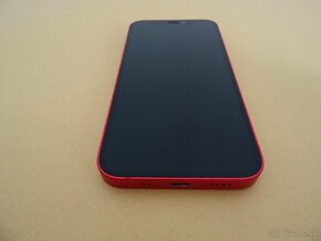 iPhone 12 MINI 128GB RED - ZÁRUKA 1 ROK - 100% BATERIA - 5
