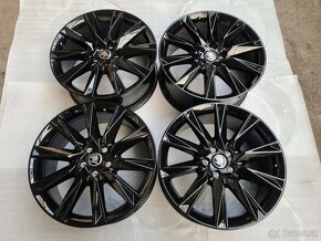 5x112 r19 ET45 x 8J elektróny originál AUDI+VW,ŠKODA,SEAT - 5