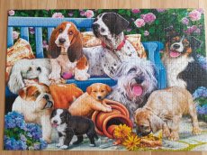 poskladané obrázky  z Puzzle 1000 ks - 5