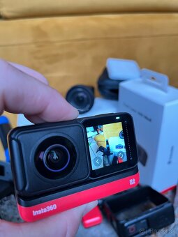 Insta 360 ONE R + 1 inch Leica + 360 modul, príslušenstvo - 5