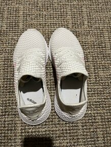 Adidas Deerupt Vel 40 bílorůžové - 5