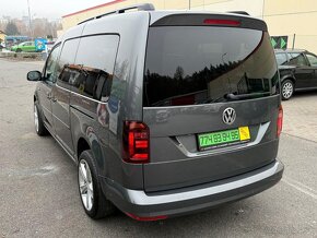 ► VW CADDY MAXI 2,0 TDI - 110 KW, 7 MÍST, NAVI ◄ - 5