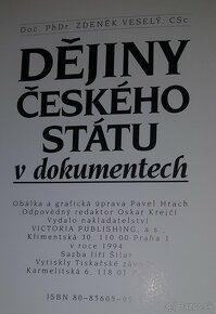 Dějiny českého státu v dokumentech (Victoria Publishing 1994 - 5