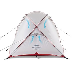 Naturehike stan ultralight Hiby3 20D 2459g/šeda farba/pre 2- - 5