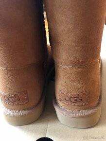 Ugg bailey zip chestnut čižmy, 38, originál - 5