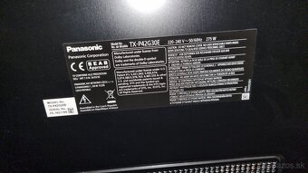 PANASONIC TX-P42G30E, plasma 1920 x 1080 - 5