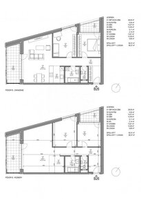 Exkluzívny 3-izbový byt B26 / 2 x parking, 2 x loggia / Blue - 5