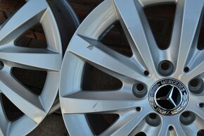 5x112 R16 Hlinikove disky Original Mercedes A-class B-Class - 5