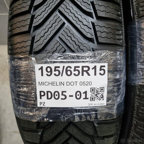 Zimné pneumatiky 195/65 R15 MICHELIN DOT0520 - 5