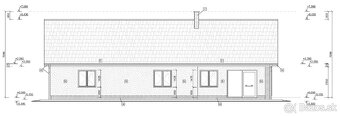 Zvolen - stavebný pozemok s projektom na rodinný dom, 804m2 - 5