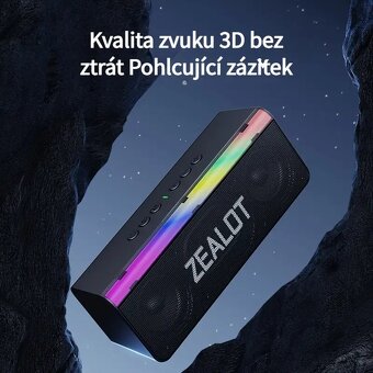 Nový bluetooth reproduktor výkon 20W s RBG efekty. - 5