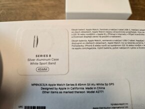 Apple Watch Series 8 45mm + milánsky ťah, všetko v záruke - 5