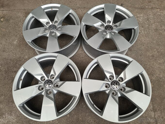 5x112 r17 ET47  elektróny ŠKODA,VW,SEAT,AUDI - 5